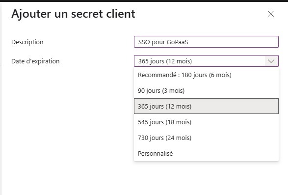 Secret client