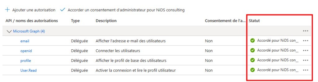 Accorder un consentement Admin 3